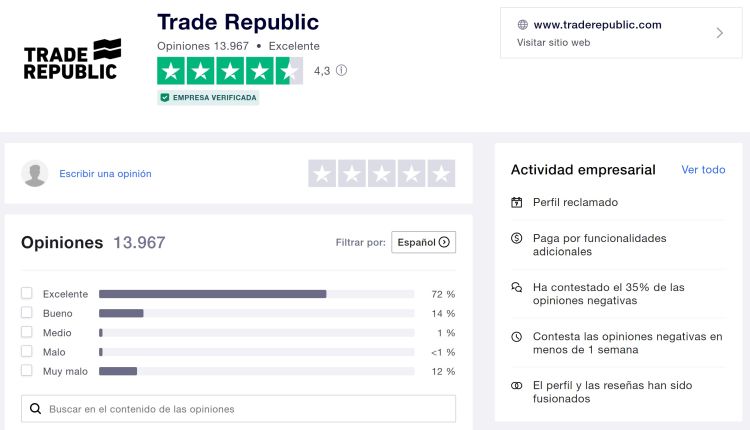 trade republic trustpilot